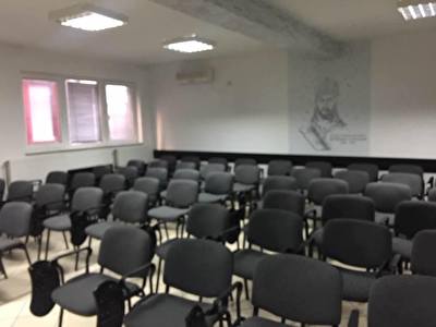 Lecture room. 